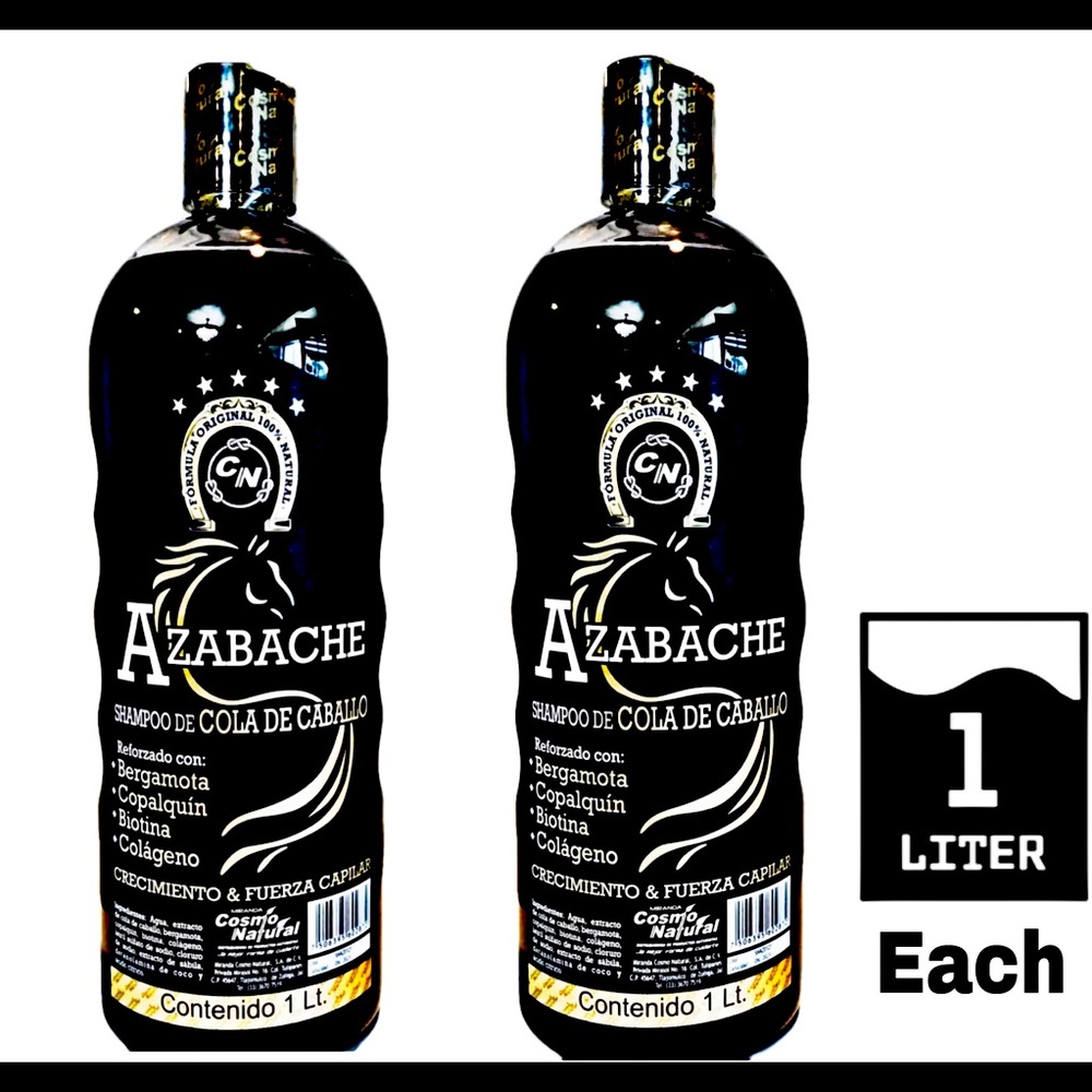 2 AZABACHE HAIR GROWTH SHAMPOO